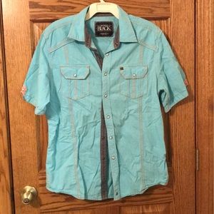 Men’s Buckle Button up